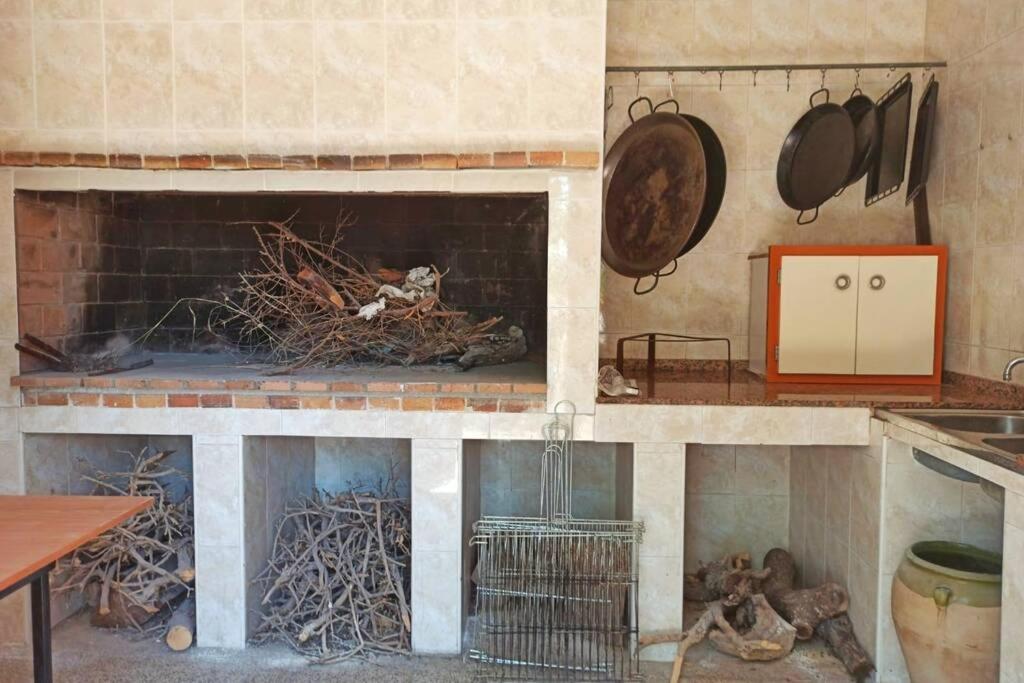 Villa Rustica Privada Con Gran Chalet Y Piscina Elx Zewnętrze zdjęcie